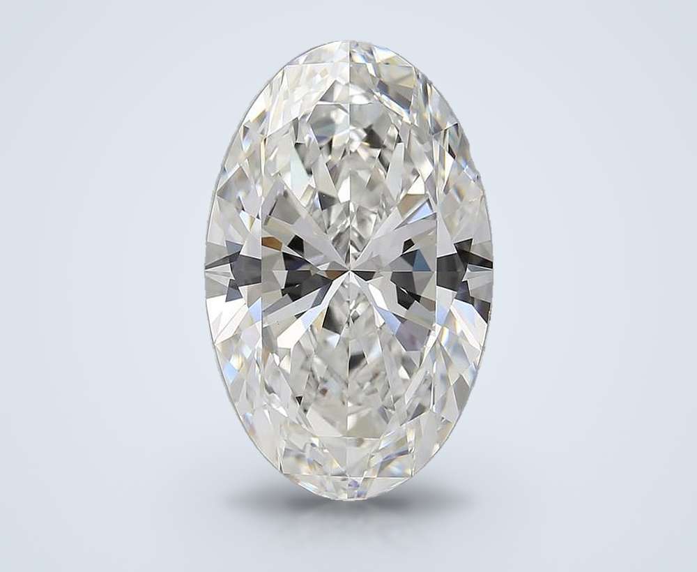 12.60 Carat Oval Lab Diamond