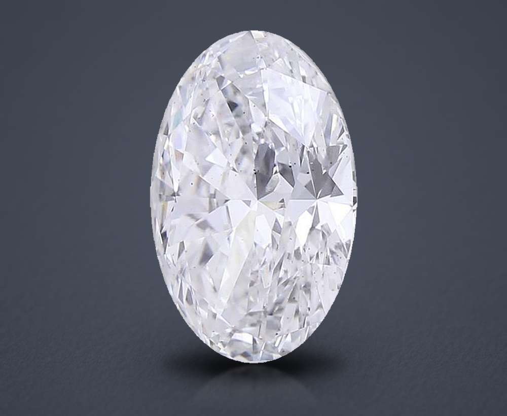 8.09 Carat Oval Lab Diamond
