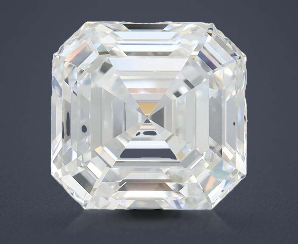 3.67 Carat Asscher Lab Diamond