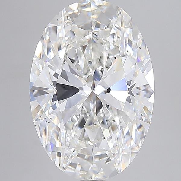 7.03 Carat Oval Lab Diamond