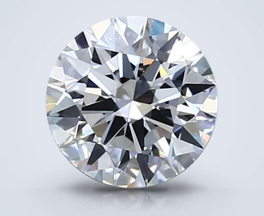 0.91 Carat Round Natural Diamond