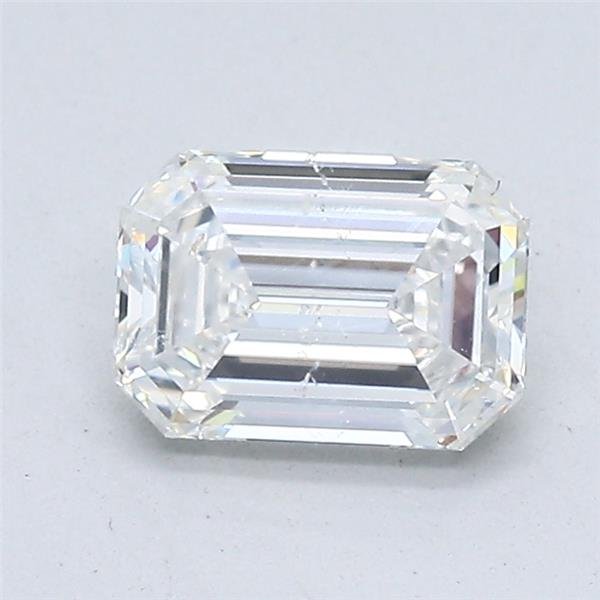 1.03ct G SI2 Very Good Cut Emerald Diamond