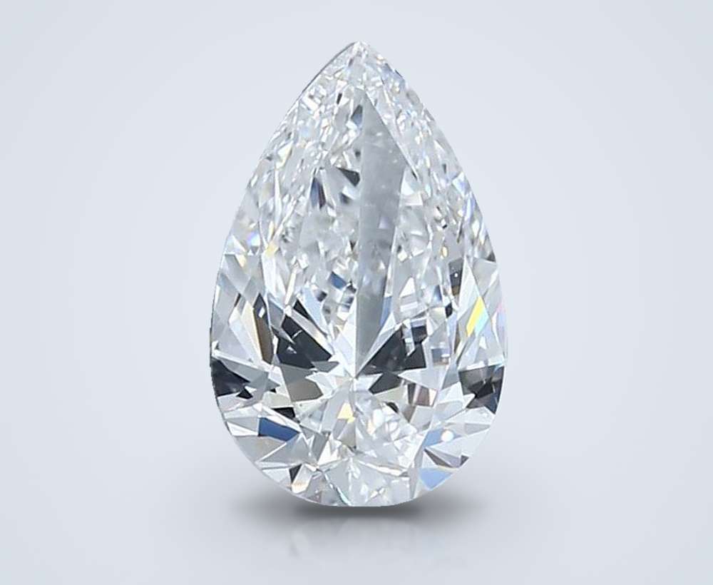 1.50 Carat Pear Natural Diamond