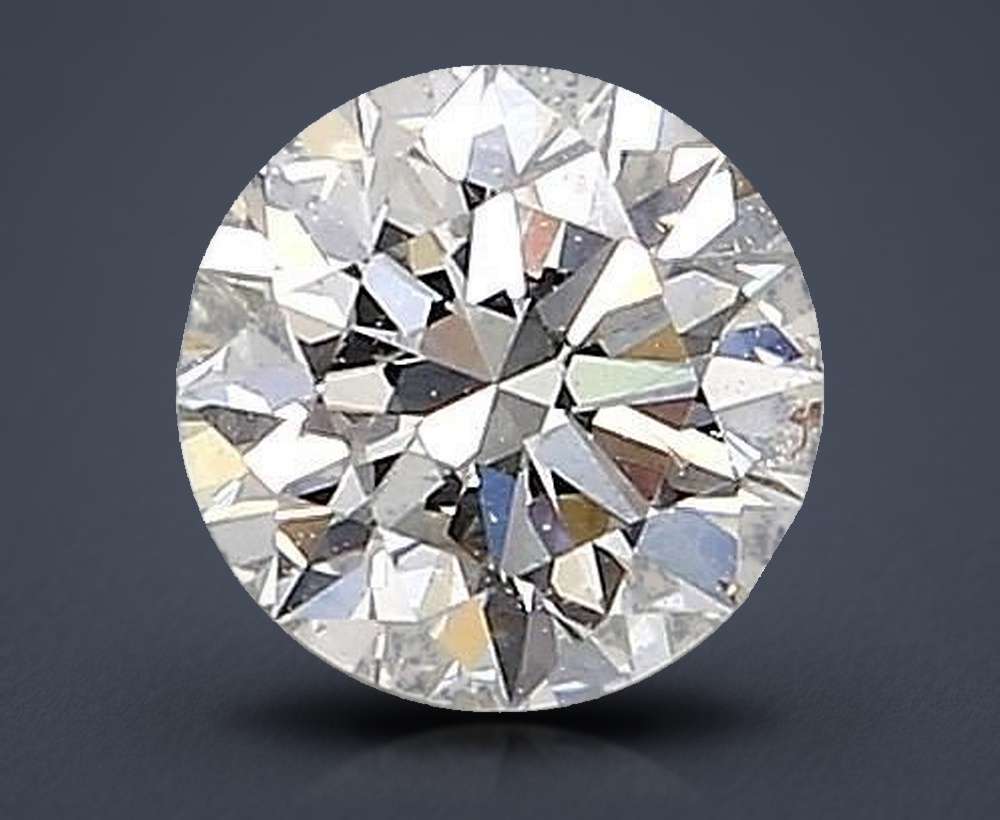 0.61 Carat Round Natural Diamond