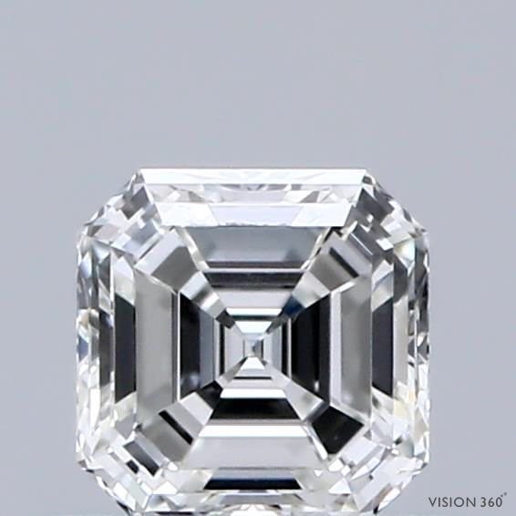 0.52 Carat Asscher Natural Diamond