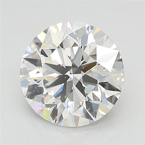 2.00ct D VS2 Rare Carat Ideal Cut Round Lab Grown Diamond