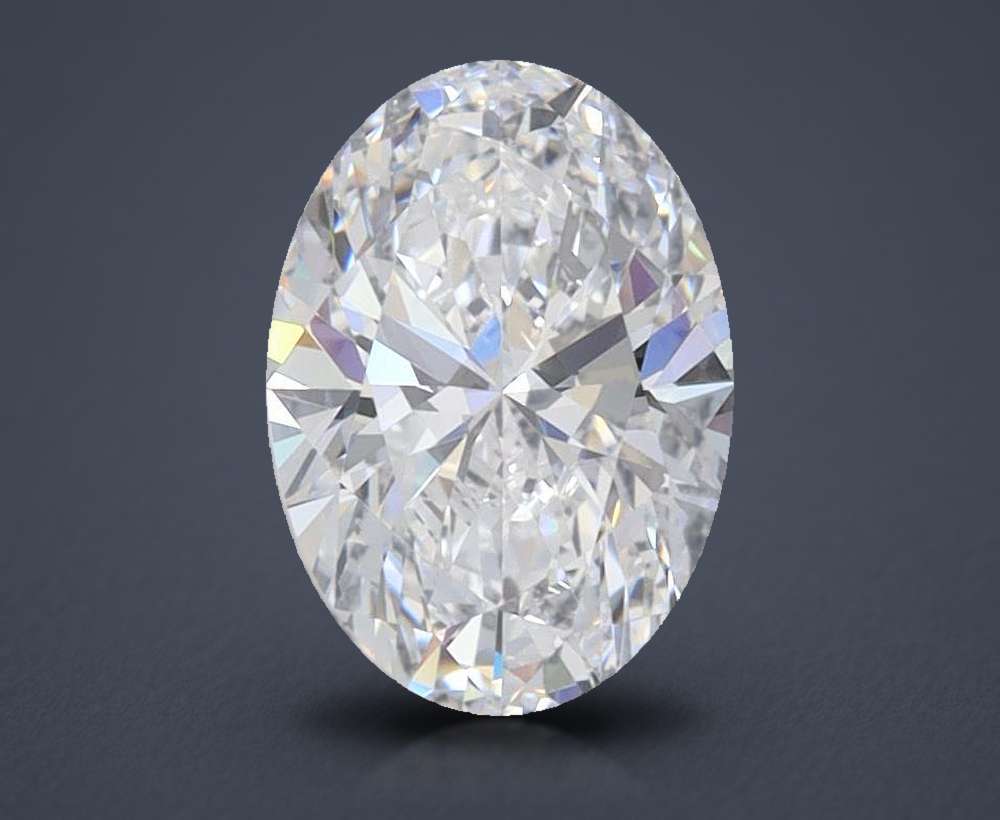 1.26 Carat Oval Lab Diamond