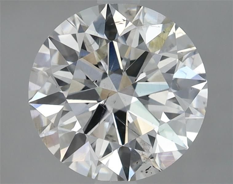 2.67ct G SI1 Rare Carat Ideal Cut Round Lab Grown Diamond