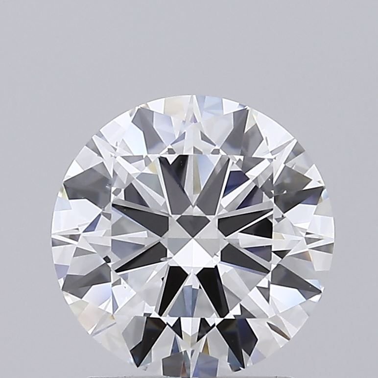 2.01ct D SI1 Excellent Cut Round Lab Grown Diamond