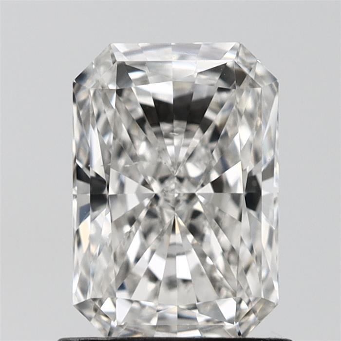 1.06ct F SI1 Rare Carat Ideal Cut Radiant Lab Grown Diamond