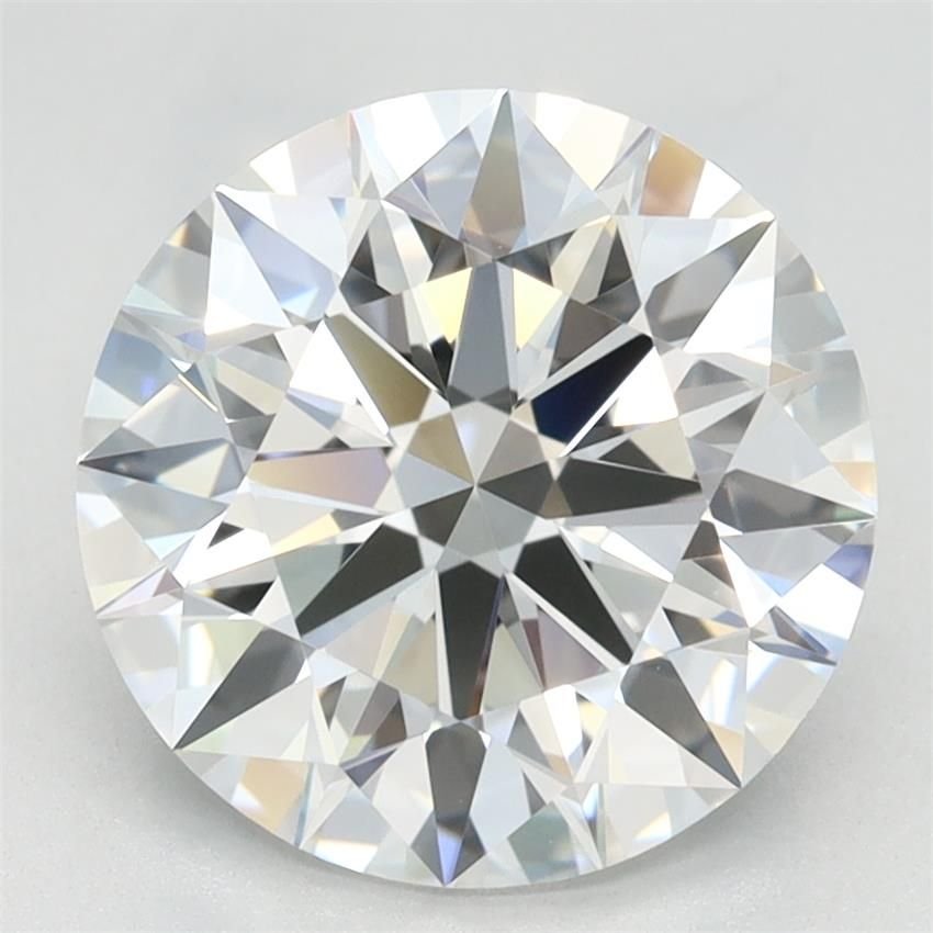 2.92ct E VVS1 Rare Carat Ideal Cut Round Lab Grown Diamond