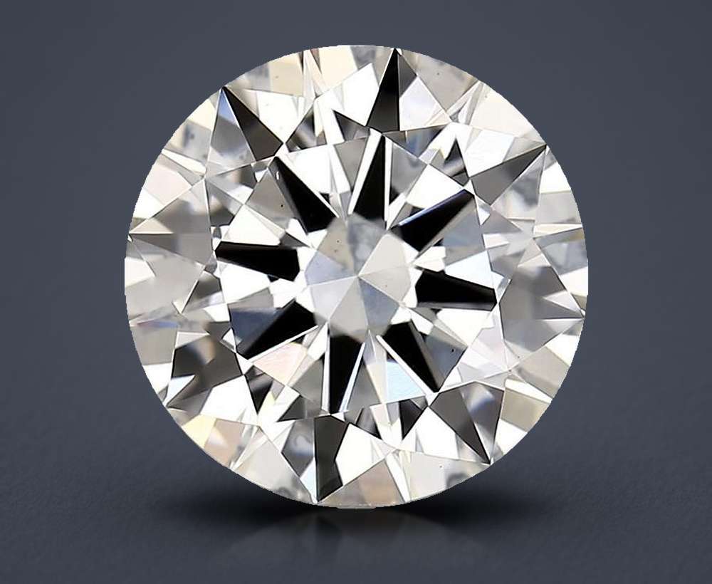 3.72 Carat Round Lab Diamond