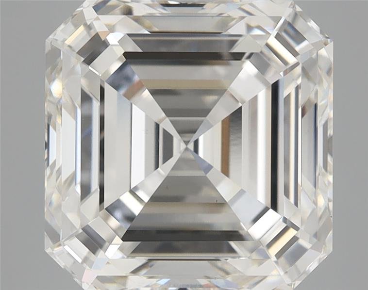 6.78ct G VS1 Rare Carat Ideal Cut Asscher Lab Grown Diamond