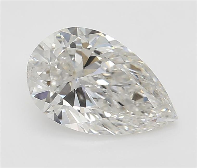 1.50ct F SI1 Rare Carat Ideal Cut Pear Lab Grown Diamond