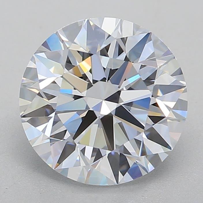 2.10ct E IF Rare Carat Ideal Cut Round Lab Grown Diamond