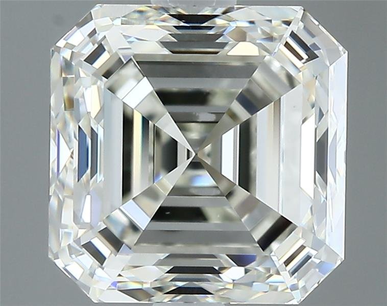 2.51ct J VS1 Very Good Cut Asscher Diamond