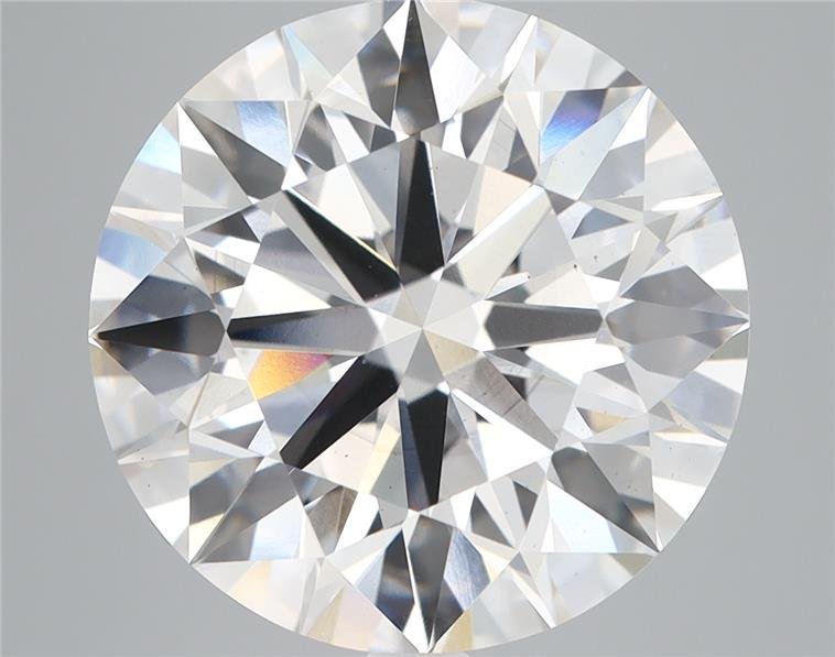 8.51ct F VS2 Rare Carat Ideal Cut Round Lab Grown Diamond