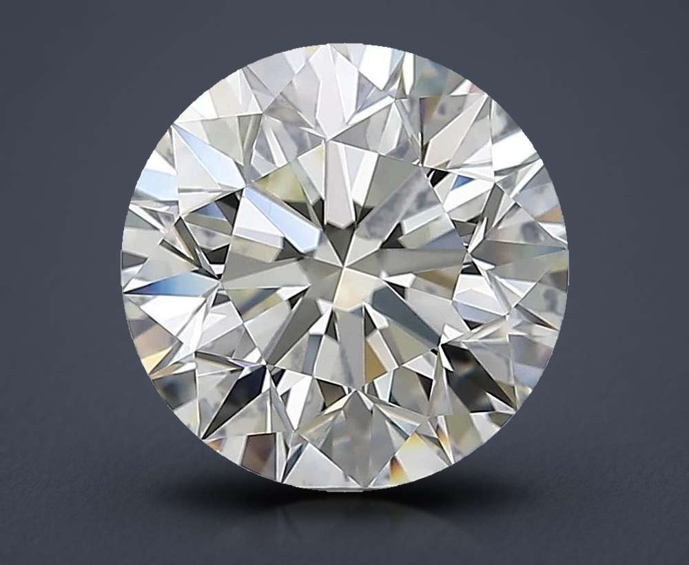 3.01 Carat Round Natural Diamond