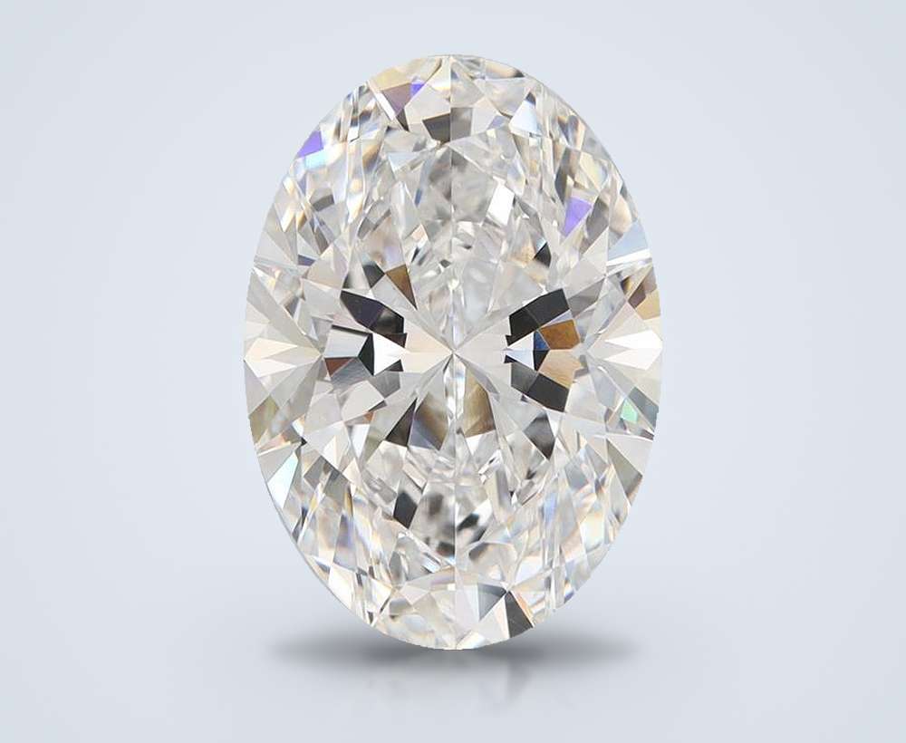 6.10 Carat Oval Lab Diamond