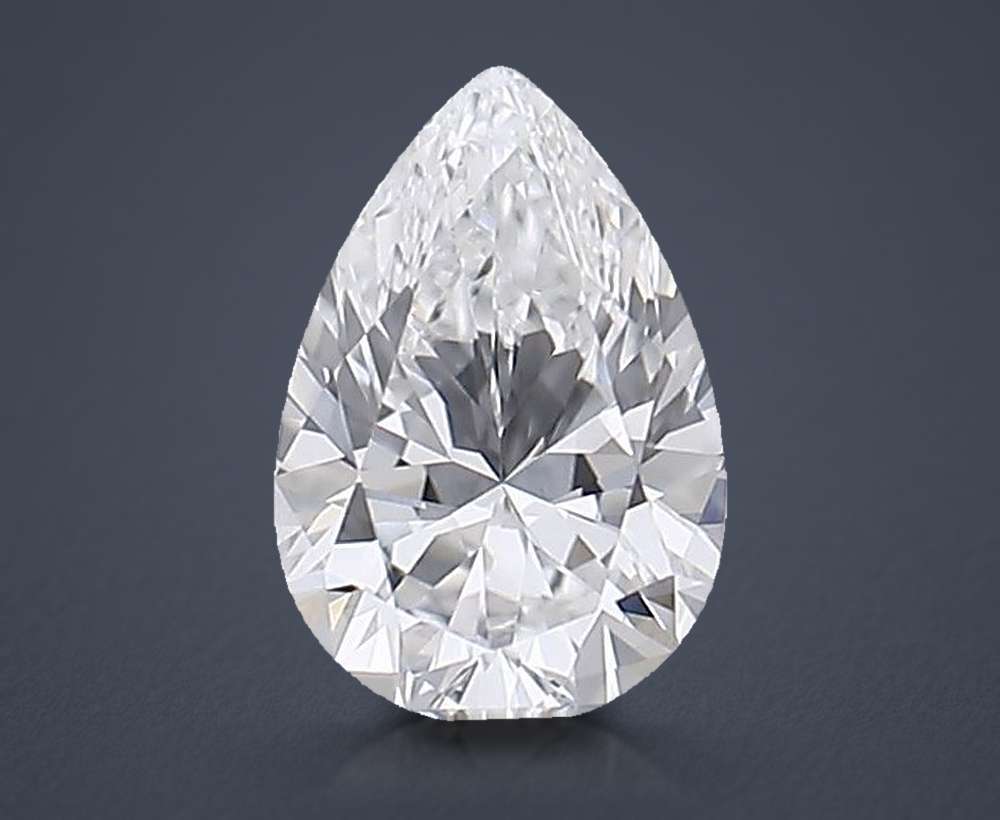 0.18 Carat Pear Natural Diamond