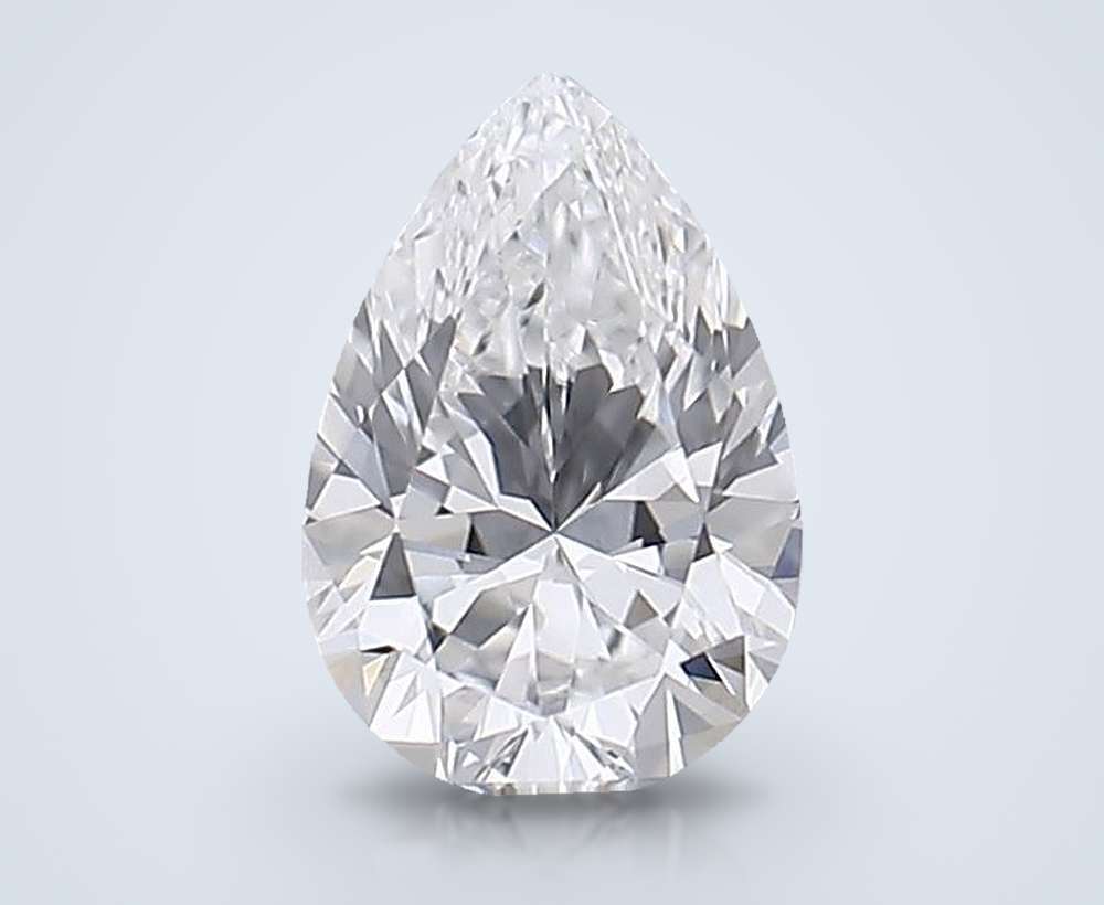 0.18 Carat Pear Natural Diamond