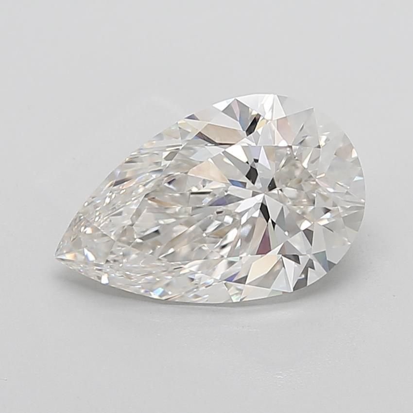 5.05ct G VS1 Rare Carat Ideal Cut Pear Lab Grown Diamond