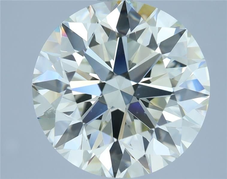 4.03ct K VVS2 Excellent Cut Round Diamond