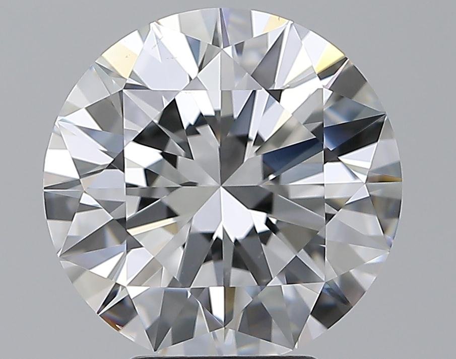 4.01ct E SI1 Rare Carat Ideal Cut Round Diamond