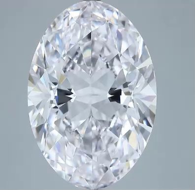 10.30ct E VVS1 Rare Carat Ideal Cut Oval Diamond