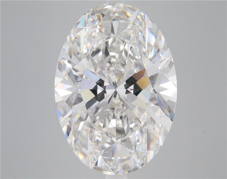 10.59ct F VS2 Rare Carat Ideal Cut Oval Lab Grown Diamond