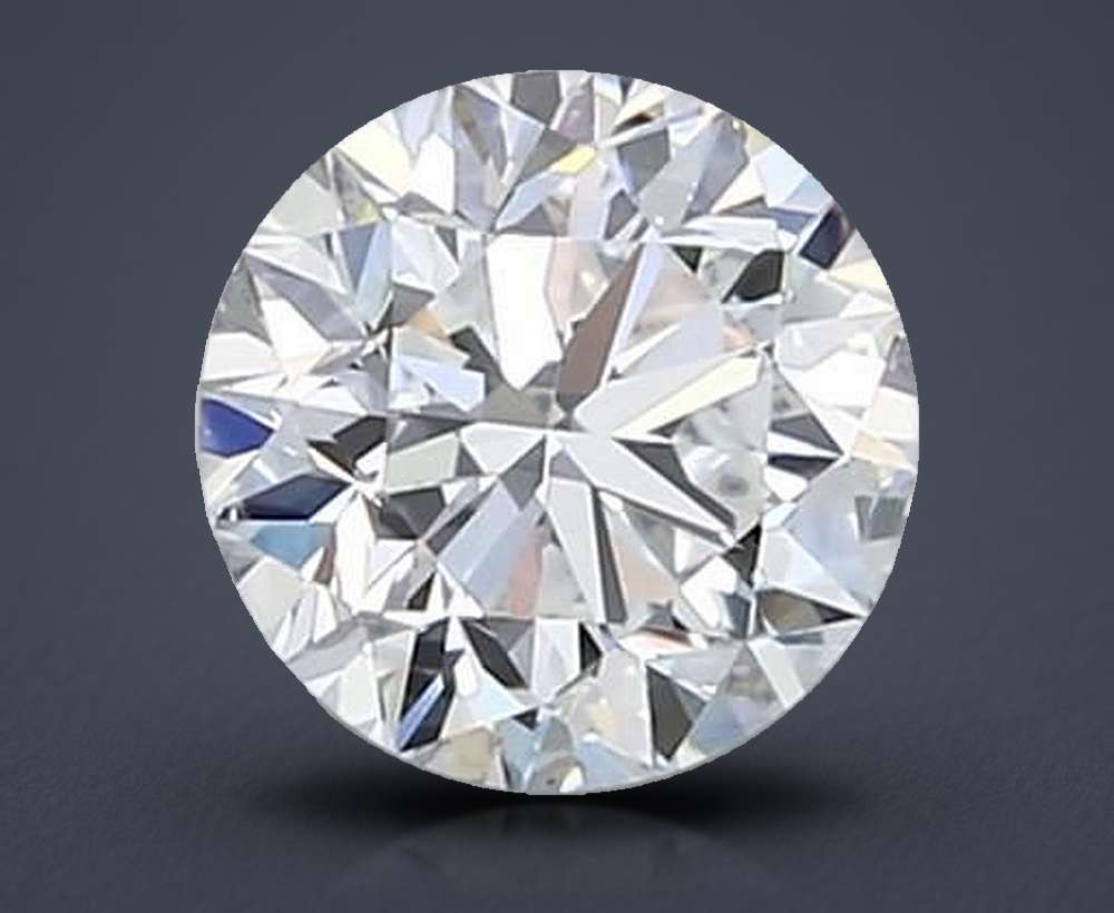 0.90 Carat Round Natural Diamond