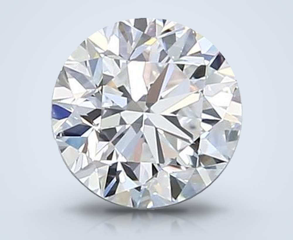 0.90 Carat Round Natural Diamond