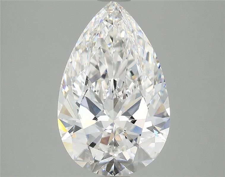 2.98 Carat Pear Lab Diamond