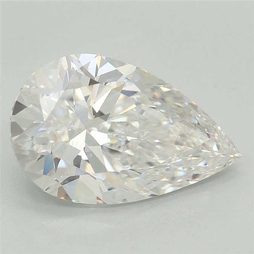 2.59ct E VS1 Rare Carat Ideal Cut Pear Lab Grown Diamond