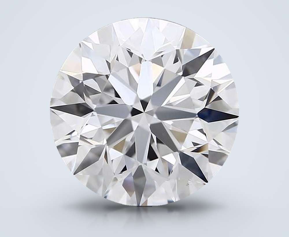 5.01 Carat Round Lab Diamond