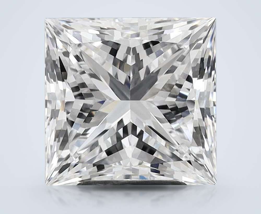 3.92 Carat Princess Lab Diamond