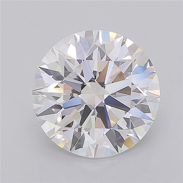5.03ct E VVS2 Rare Carat Ideal Cut Round Lab Grown Diamond