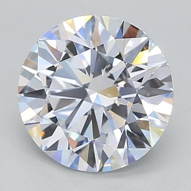 2.07ct F VVS1 Rare Carat Ideal Cut Round Lab Grown Diamond