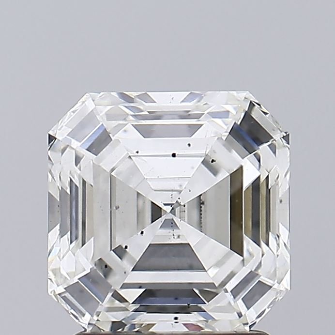 2.08ct G SI1 Rare Carat Ideal Cut Asscher Lab Grown Diamond