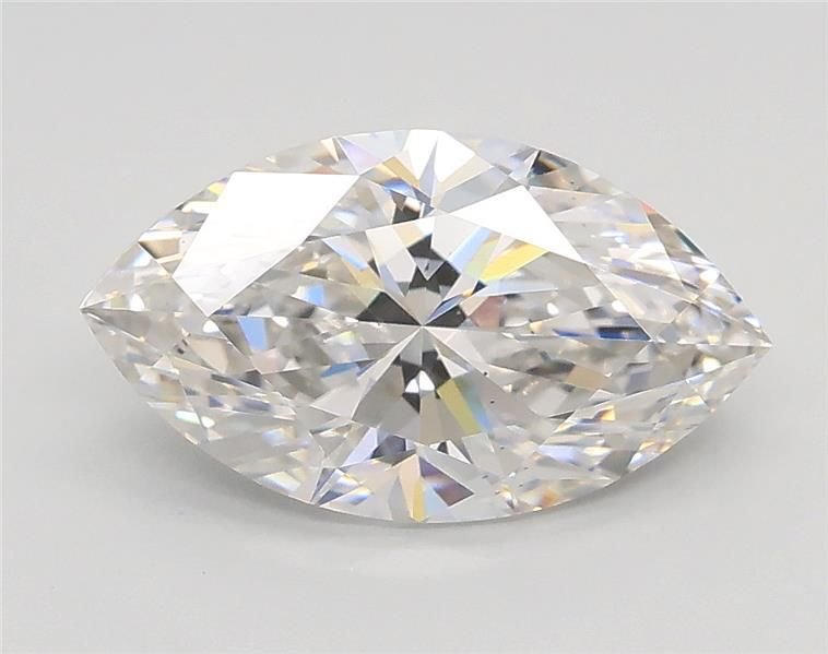 1.75ct F VS2 Very Good Cut Marquise Lab Grown Diamond