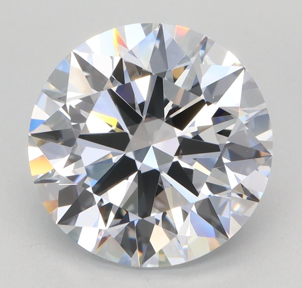 3.54ct E IF Rare Carat Ideal Cut Round Lab Grown Diamond