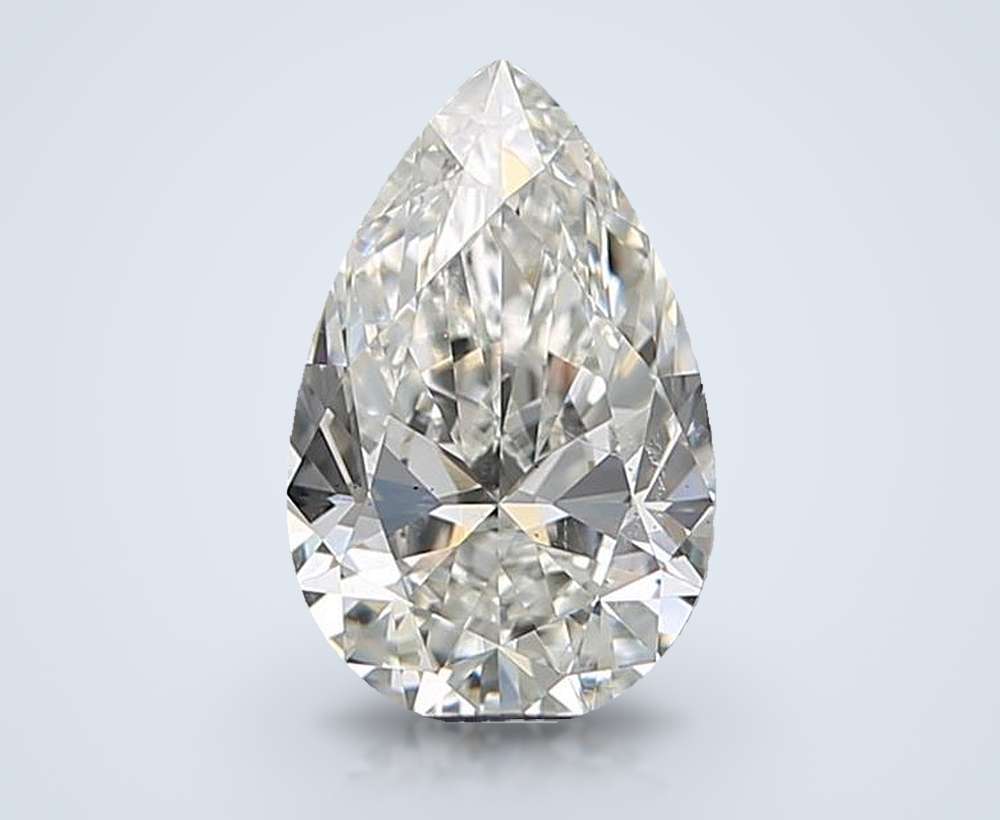 0.71 Carat Pear Natural Diamond