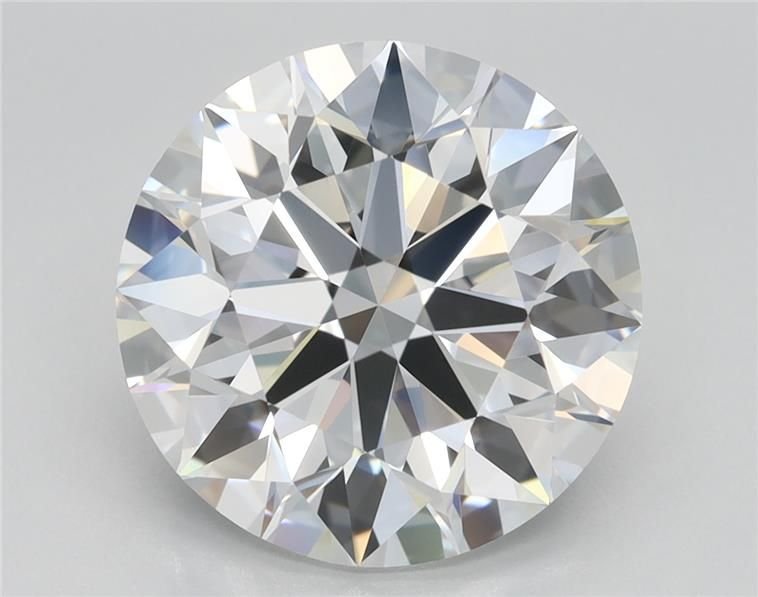 4.31ct F VVS1 Rare Carat Ideal Cut Round Lab Grown Diamond