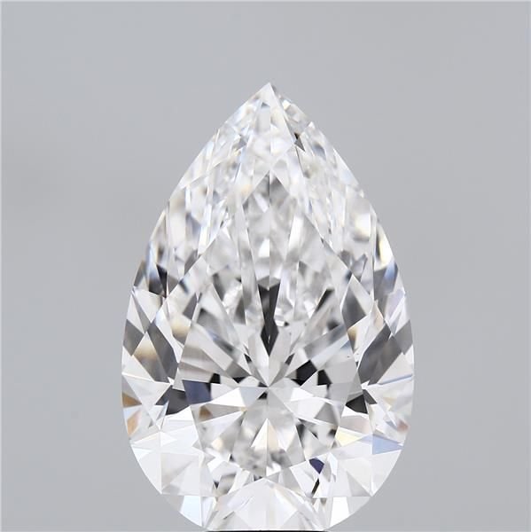 13.08ct E VVS2 Rare Carat Ideal Cut Pear Lab Grown Diamond