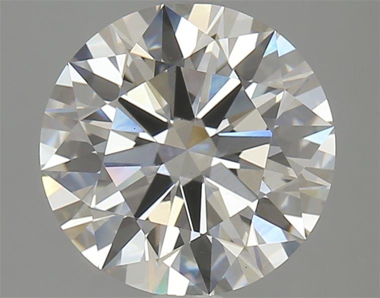 3.73ct H VS1 Rare Carat Ideal Cut Round Lab Grown Diamond