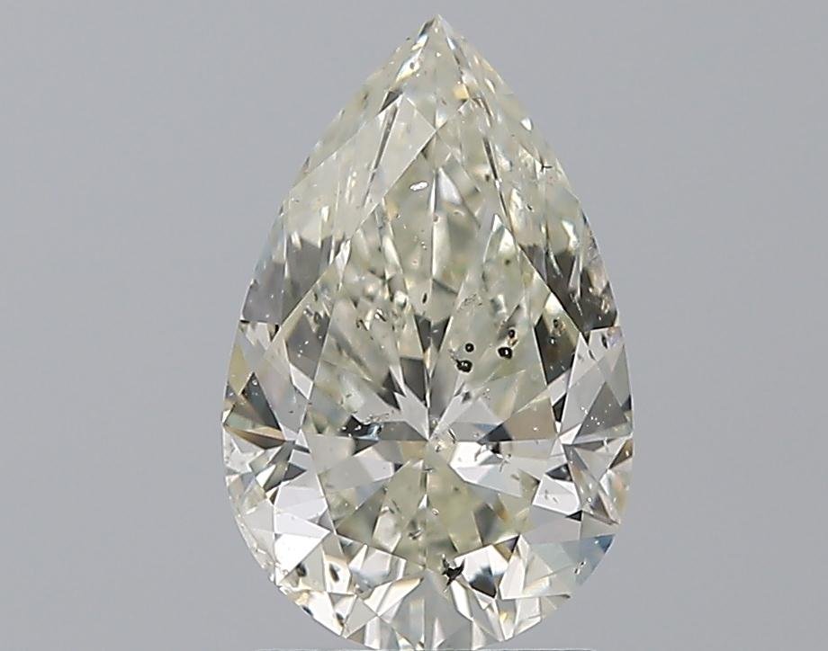 2.01ct J SI2 Rare Carat Ideal Cut Pear Diamond