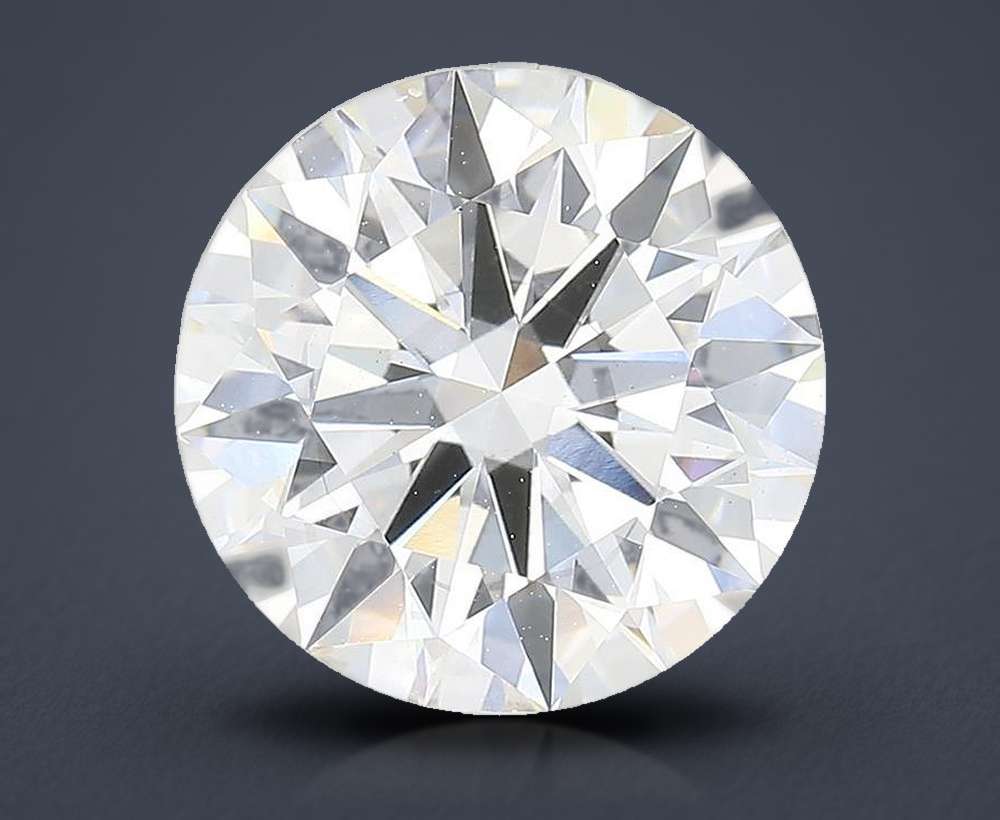 5.70 Carat Round Lab Diamond
