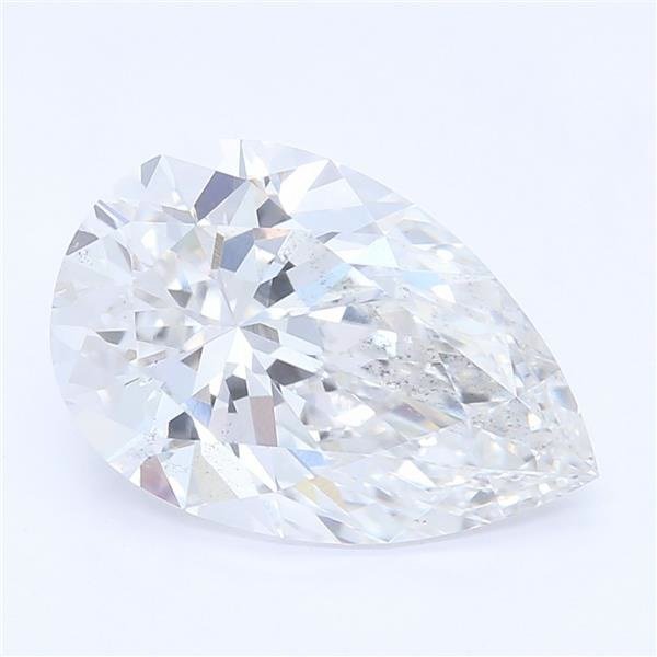 1.67ct F SI1 Rare Carat Ideal Cut Pear Lab Grown Diamond