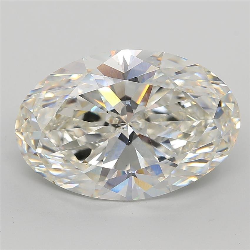 10.77ct H VS1 Rare Carat Ideal Cut Oval Lab Grown Diamond