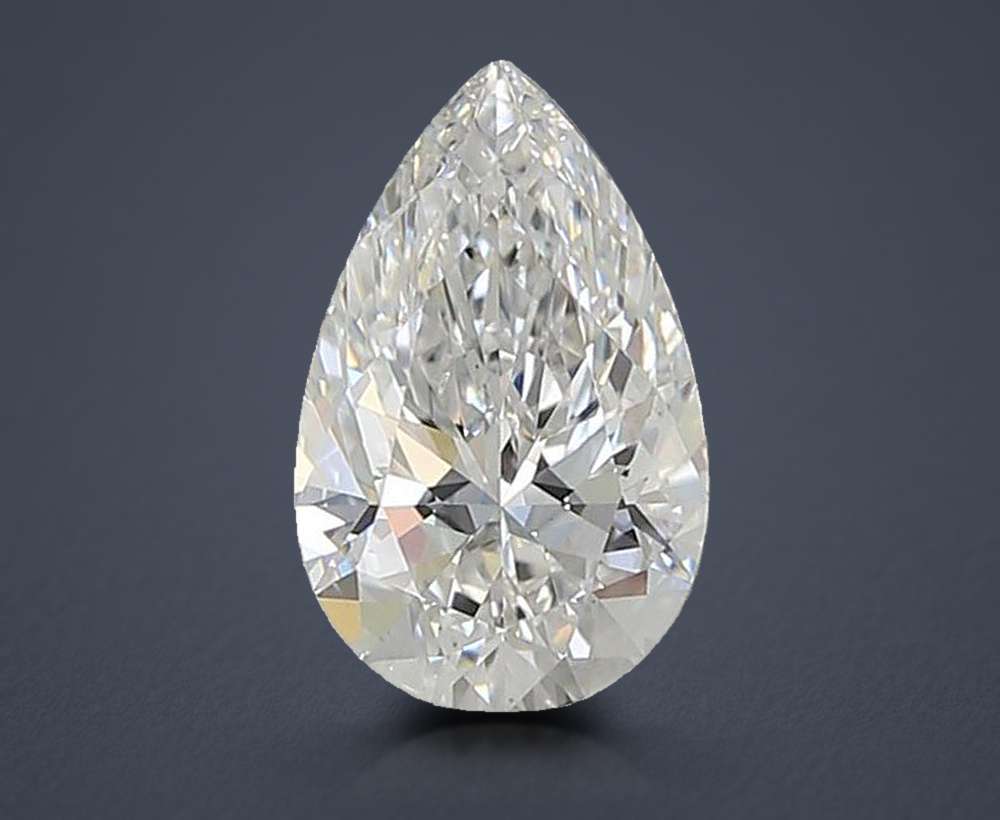 1.41 Carat Pear Lab Diamond